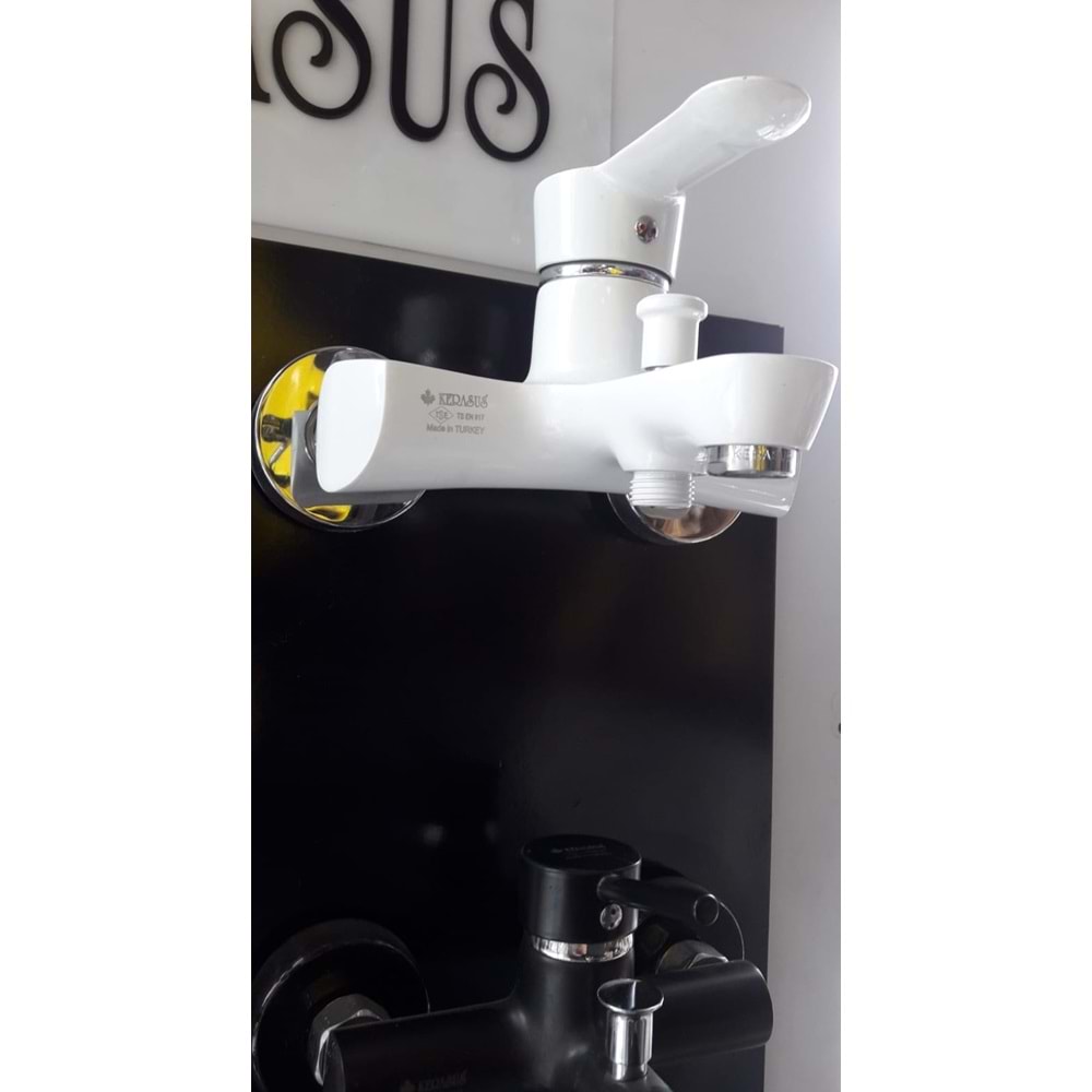 KERASUS SPACE SERİSİ - MİX BANYO BATARYASI - BEYAZ RENK