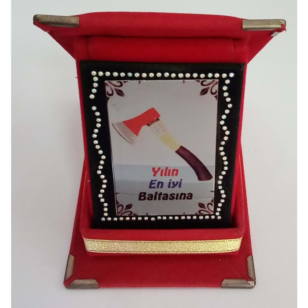 MİNİ PLAKET ( 8 cm x 11,5 cm ) - YILIN EN İYİ BALTASINA