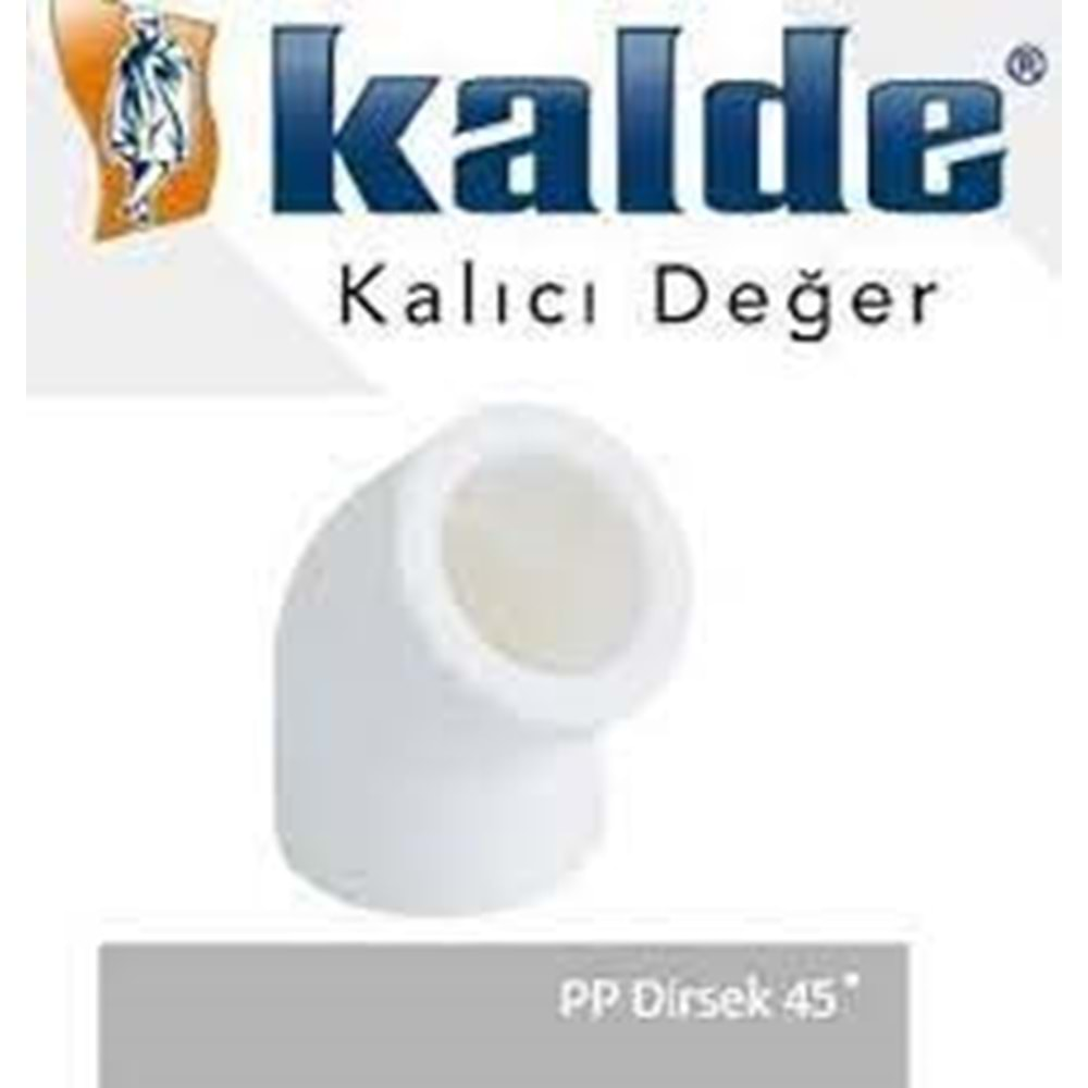 PPRC AÇIK DİRSEK 25 mm ( KALDE )