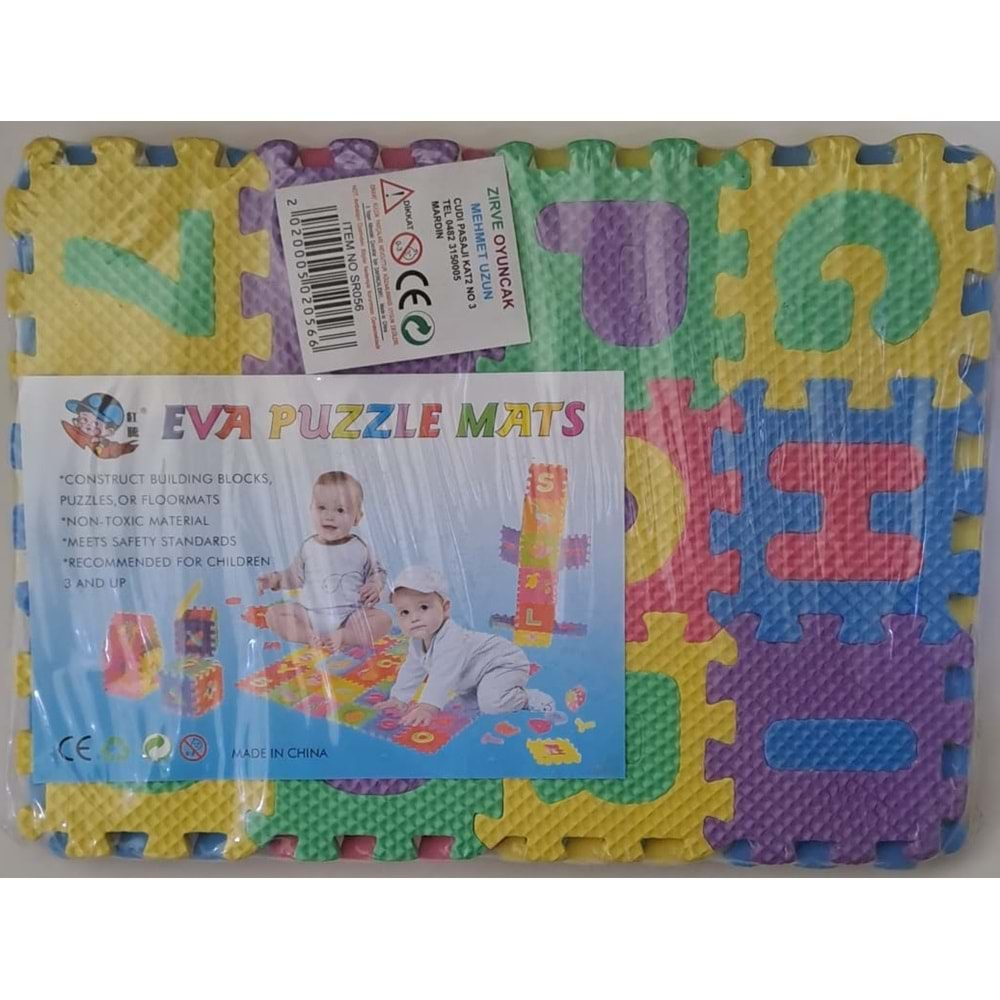 ZİRVE OYUNCAK - EVA PUZZLE MATS SR056