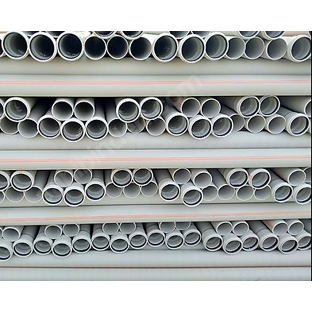 75X2000mm 3,2 PVC-U BORU - B TİPİ ( KALDE )