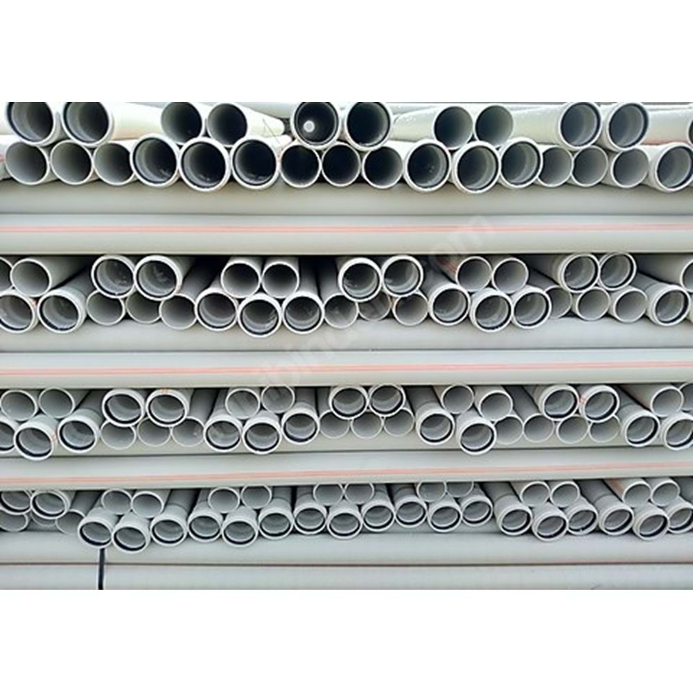 75X3000mm 3,2 PVC-U BORU - B TİPİ ( KALDE )