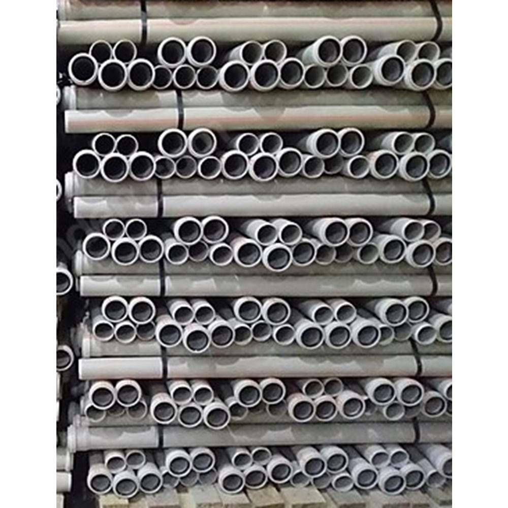 50X1000mm 3,2 PVC-U BORU - B TİPİ ( KALDE )