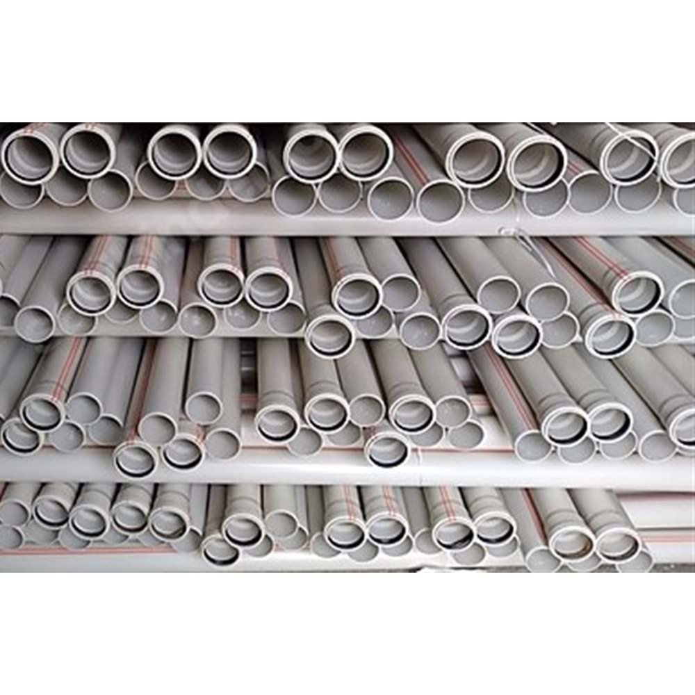 50X2000mm 3,2 PVC-U BORU - B TİPİ ( KALDE )