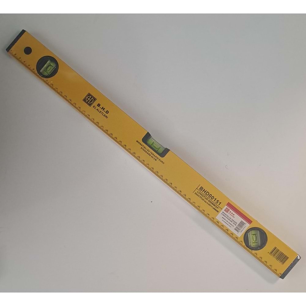 BHD MIKNATISLI SU TERAZİSİ ALMAN STANDARD 60 cm SARI - BHD00151