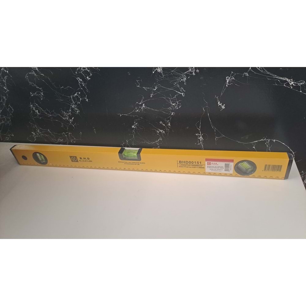 BHD MIKNATISLI SU TERAZİSİ ALMAN STANDARD 60 cm SARI - BHD00151