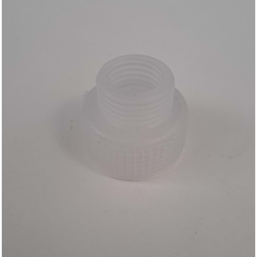 PLASTİK DUŞ ADAPTÖRÜ - ŞEFFAF