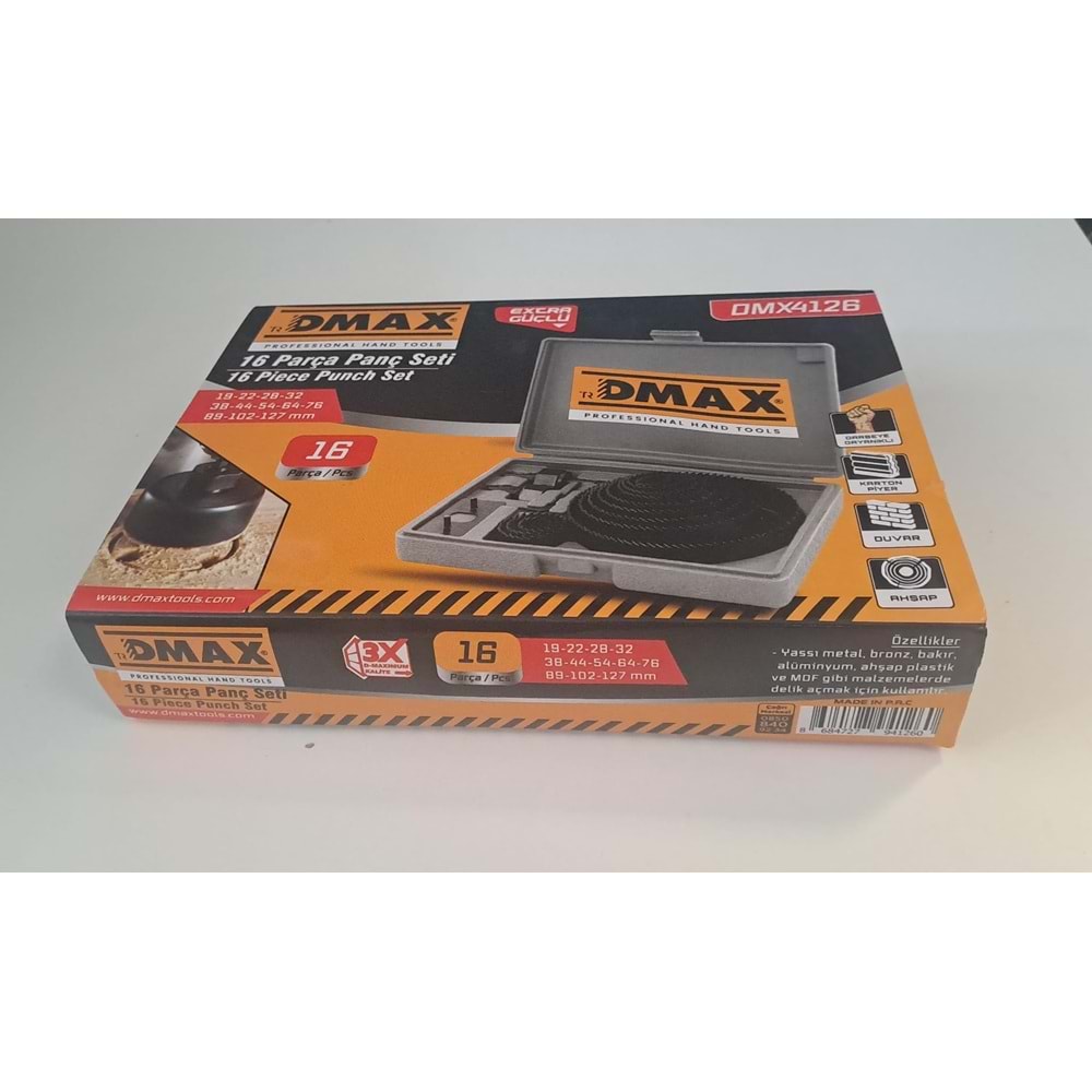 DMAX 16 PARÇA PANÇ SETİ - DMX4126
