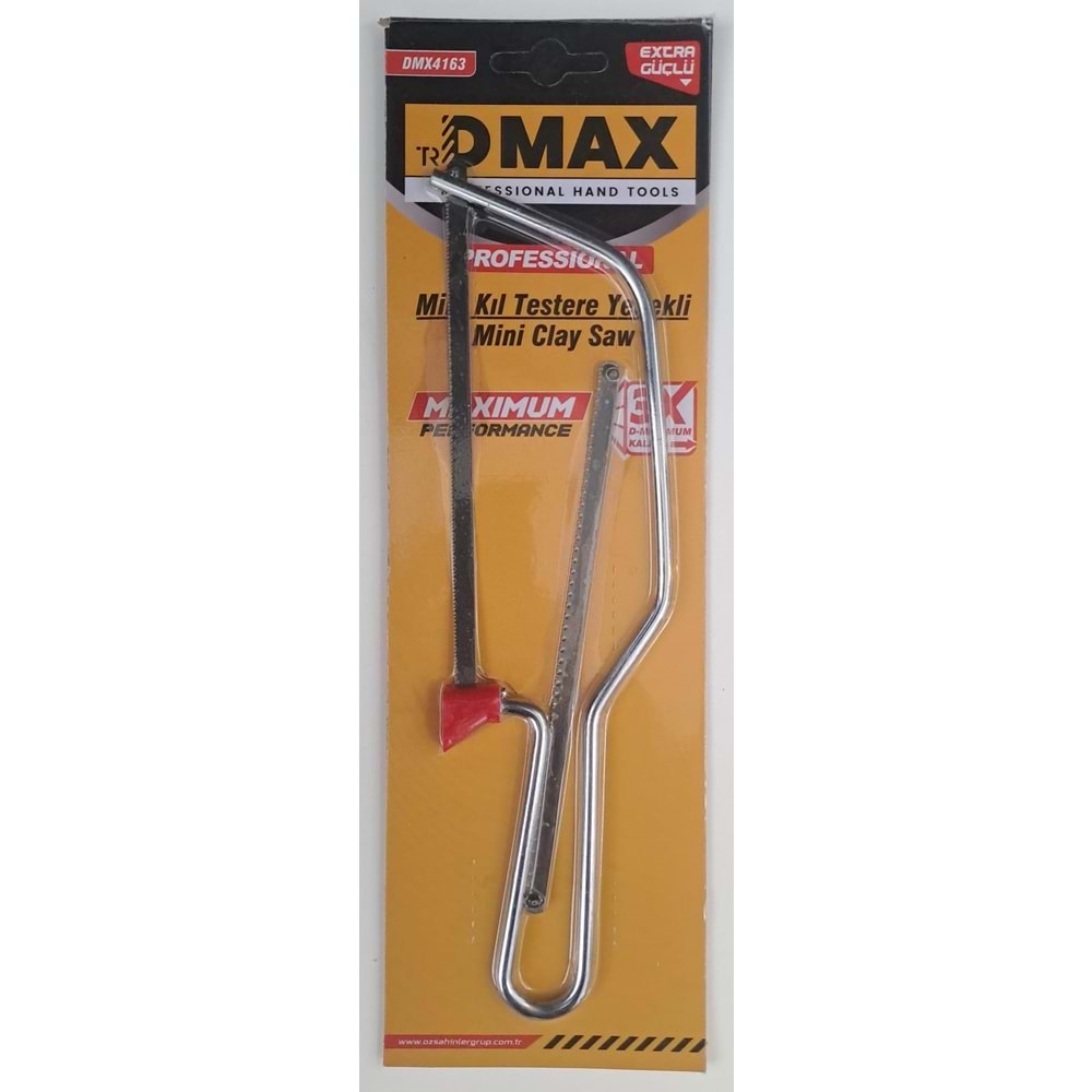 DMAX MİNİ KIL TESTERE YEDEKLİ DMX4163 ( 23,5 cm )
