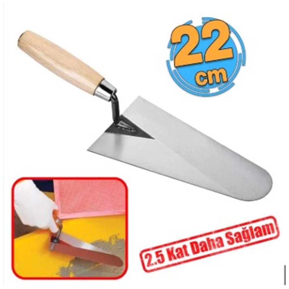 DUYAR 22 NO SIVA MALASI AHŞAP SAP ( DYR-293 )