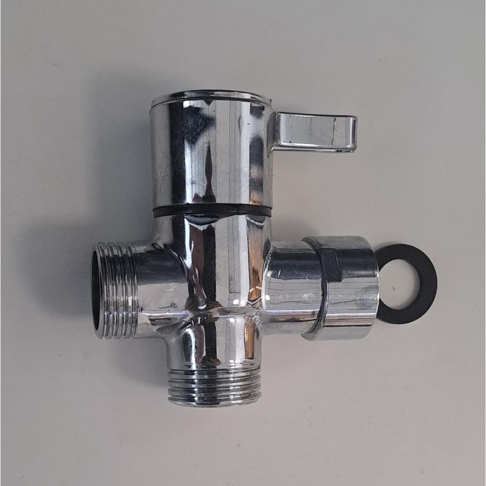 FLAT DUŞ YÖNLENDİRİCİSİ REKORLU 1/2-1/2-1/2 ( ERKEK-ERKEK-DİŞİ)