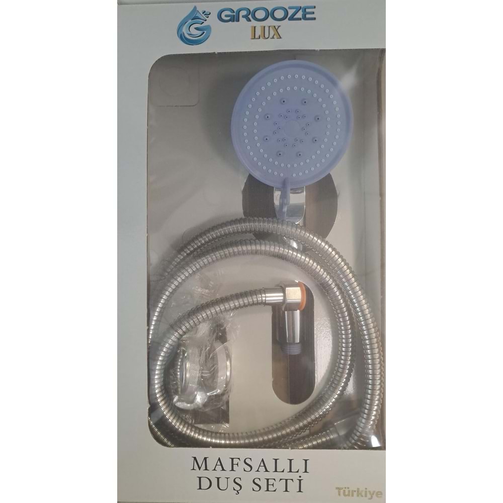 GROOZE MAFSALLI LÜX DUŞ SETİ - DUŞ TAKIMI - VEXOR - KUTU AMBALAJ