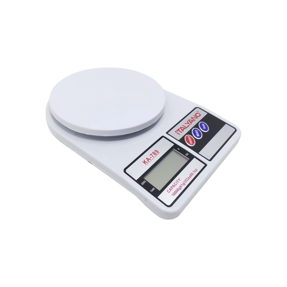 İTALYANO ELEKTRONİK MUTFAK TERAZİSİ / HASSAS TERAZİ ( KA-789 )