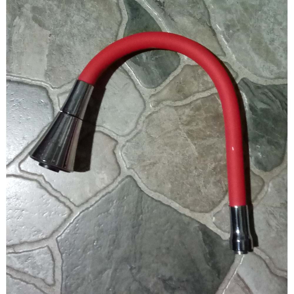 RENKLİ KUBAR BORU - KONİK FONKSİYONLU - KIRMIZI