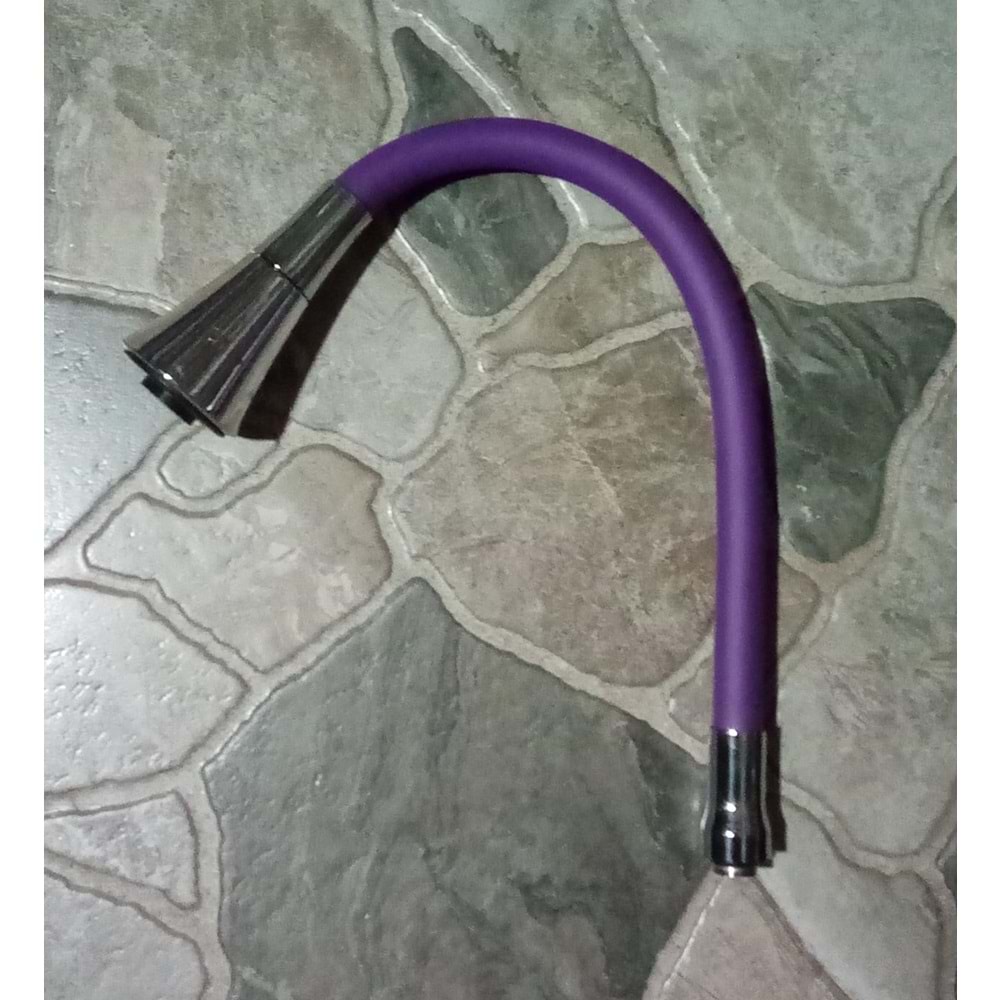 RENKLİ KUBAR BORU - KONİK FONKSİYONLU - MOR