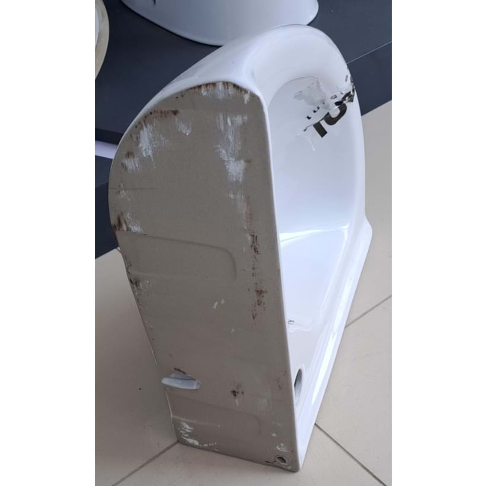 KÖŞE LAVABO 40X40cm TURAVİT