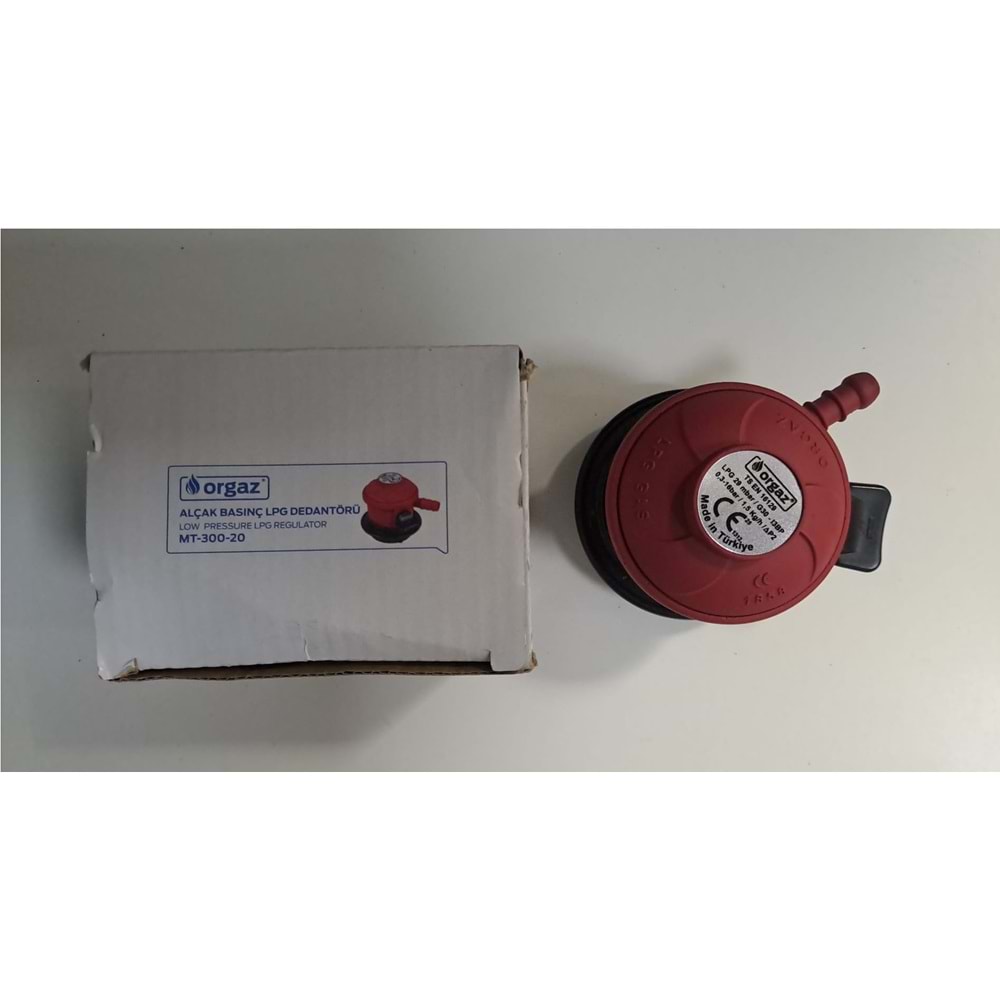 ORGAZ ALÇAK BASINÇ LPG DEDANTÖRÜ / TÜP DEDANTÖRÜ - 8mm