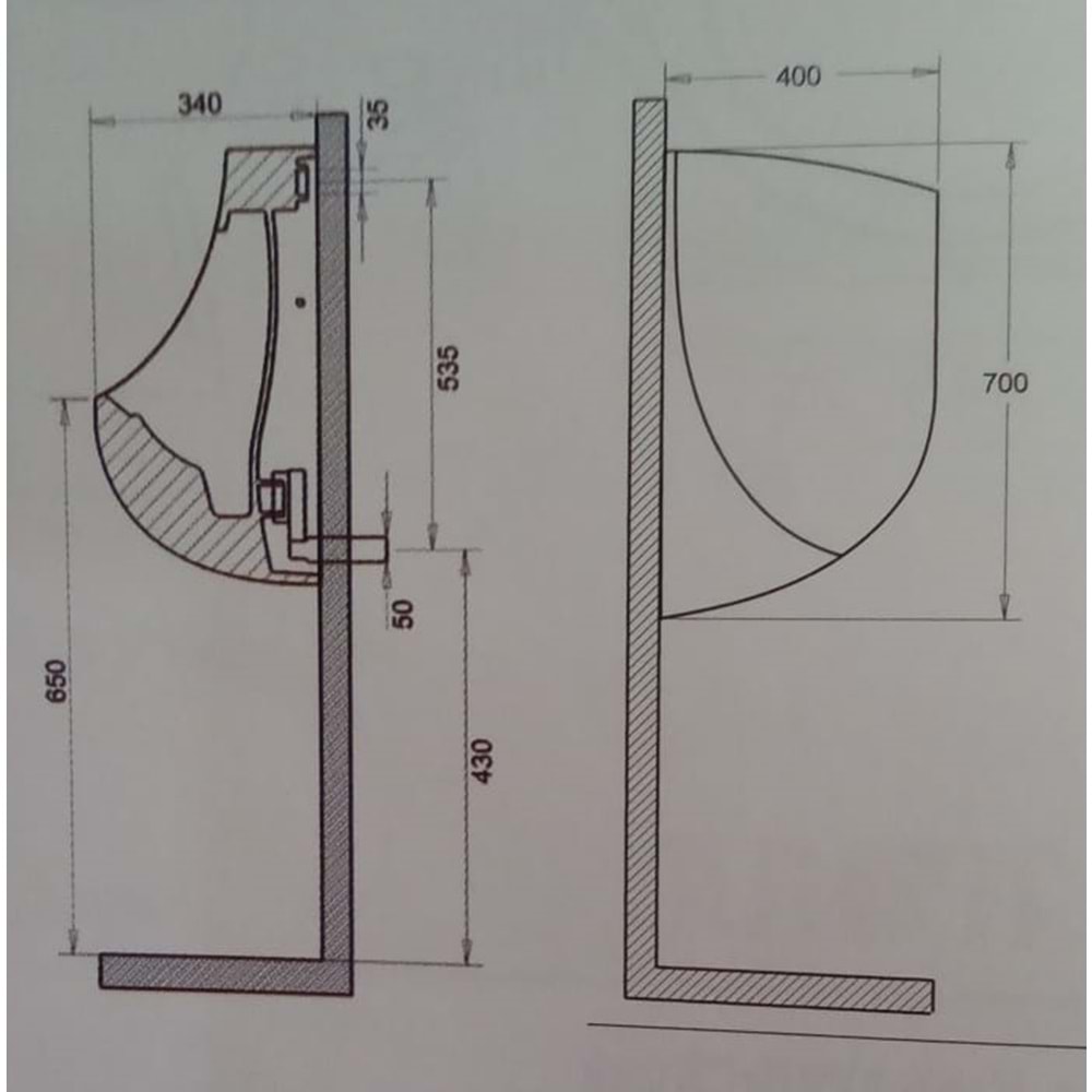 ONDA PİSUAR TURAVİT ( ÜSTTEN GİRİŞLİ )