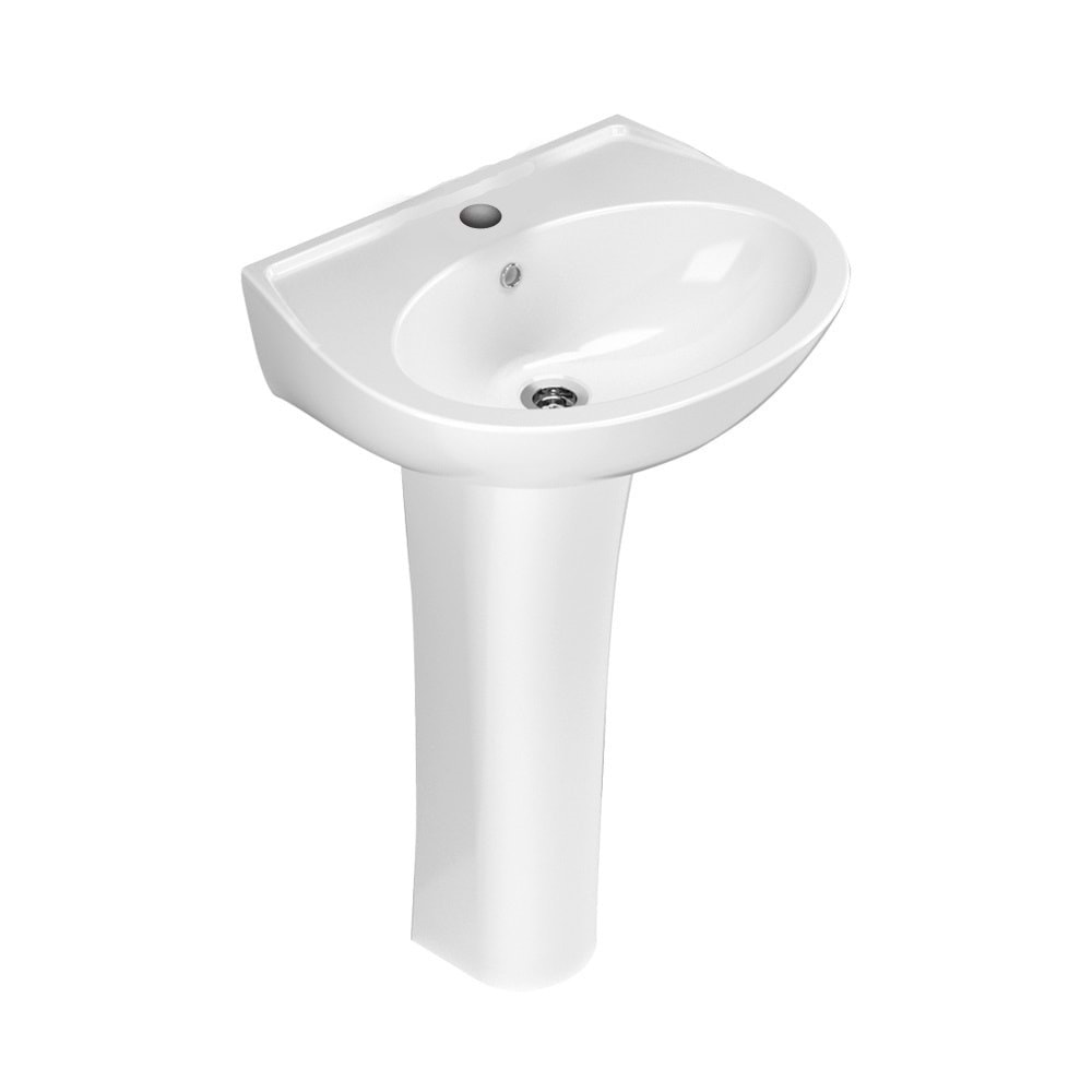 POLO LAVABO 45X55cm + KOLON AYAK TURAVİT