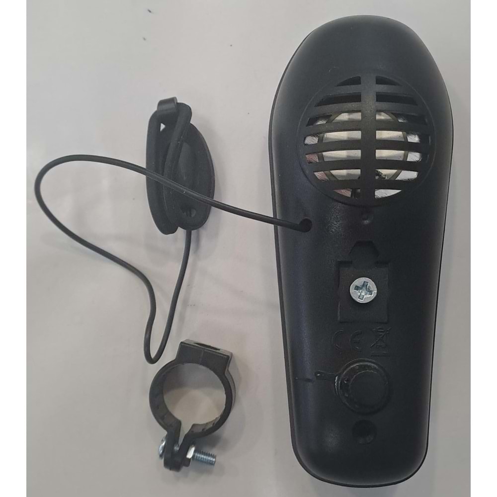 RECTUS PİLLİ 8 SESLİ VE IŞIKLI BİSİKLET KORNASI