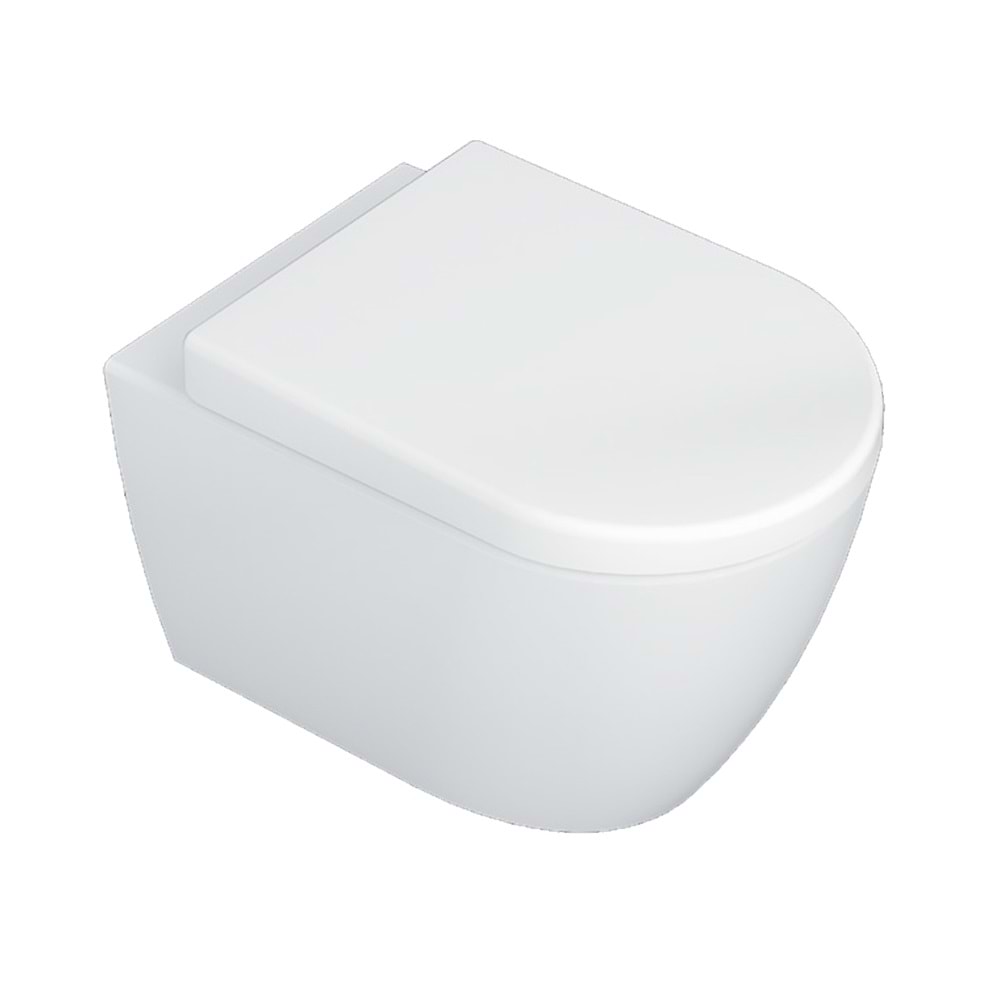 RONDO RİMOUT KANALSIZ ASMA KLOZET (GİZ.MON.) TURAVİT