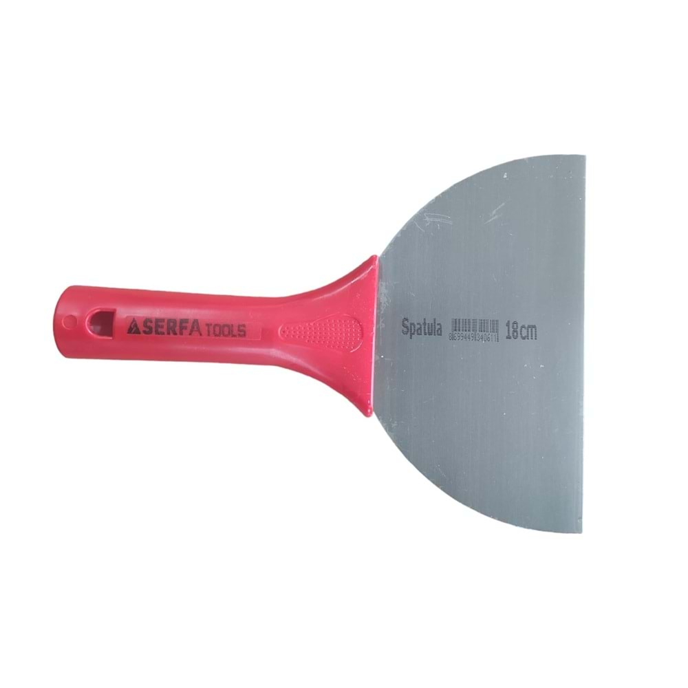 SERFA TOOLS SIRIK SPATULA 180mm ( 18 cm ) PLASTİK SAP YAY ÇELİĞİ