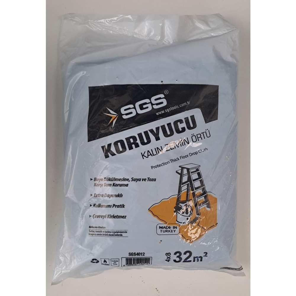 SGS PRATİK BRANDA KORUYUCU KALIN ZEMİN ÖRTÜSÜ ( 4x8 : 32 m² )