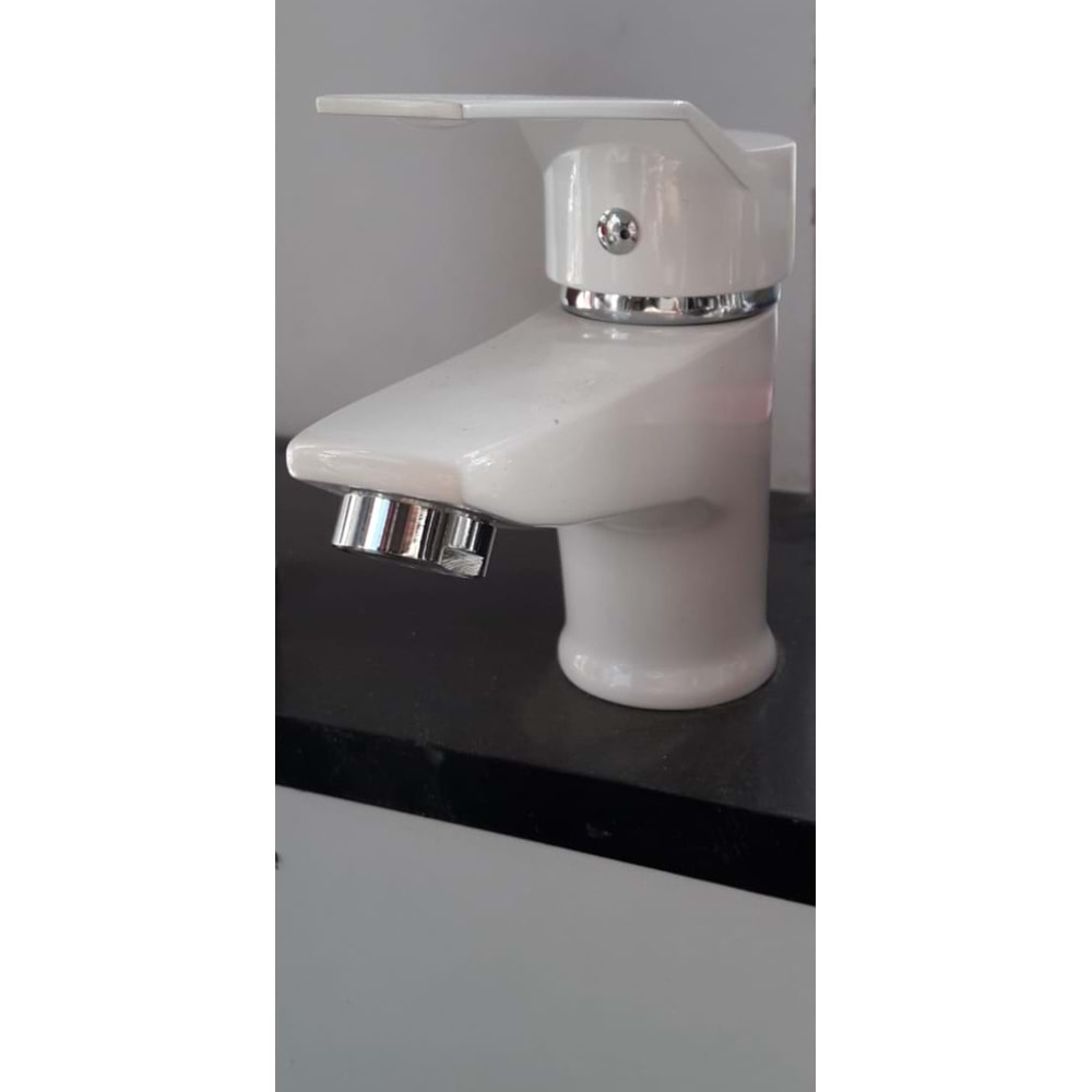 KERASUS MERCURY SERİSİ - MİX LAVABO BATARYASI ( M02-K BEYAZ )