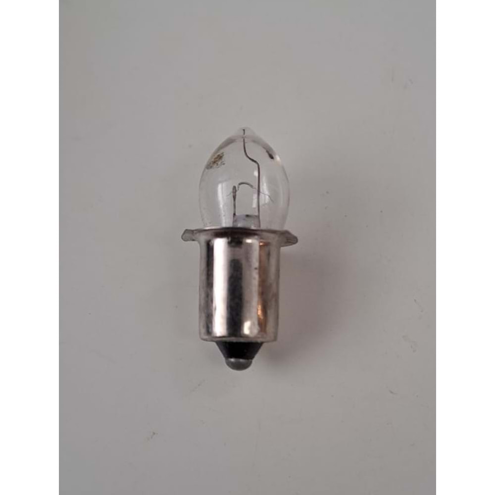 7,2 VOLT 0.5 A YUVASIZ & TIRNAKSIZ & DÜZ IŞILDAK AMPULÜ