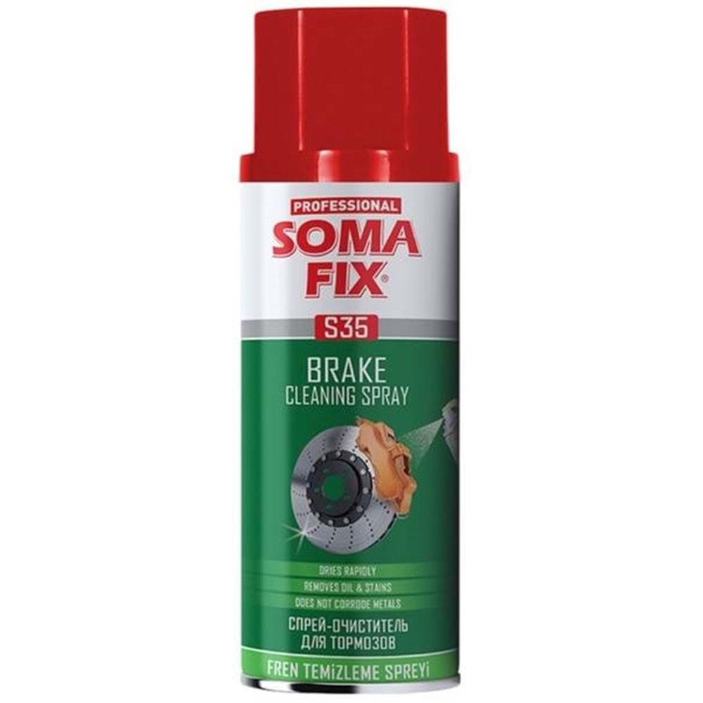 SOMAFİX S35 FREN TEMİZLEYİCİ SPREY - BALATA SPREYİ