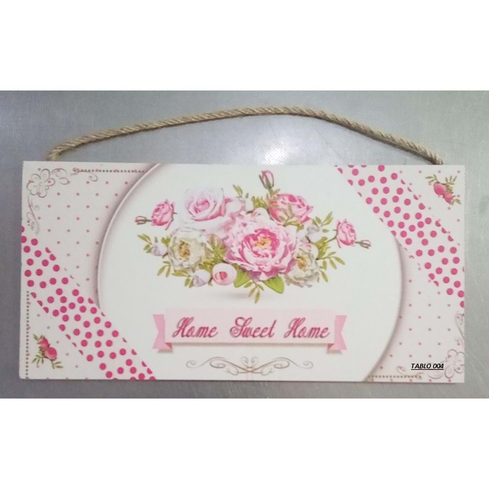 TABLO MİNİ AHŞAP 14,5cm X 29,5cm - TABLO 004