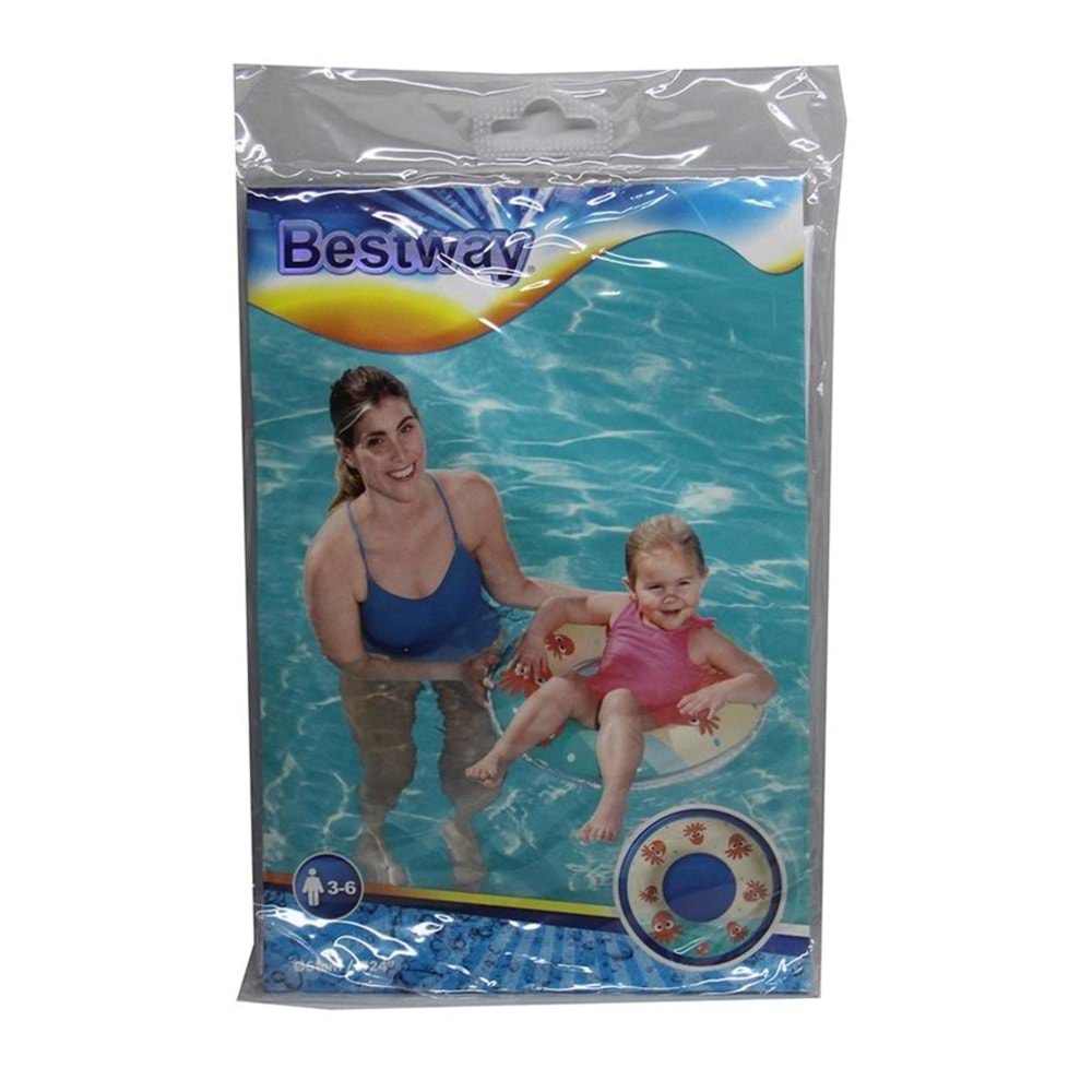 BESTWAY DENİZ SİMİDİ 61cm DESENLİ ( 1 ADET FİYATIDIR )