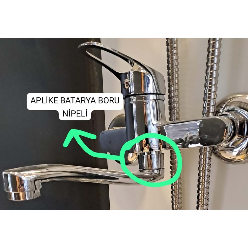 APLİKE BATARYA BORU NİPELİ ( 3/4 - 3/8 )