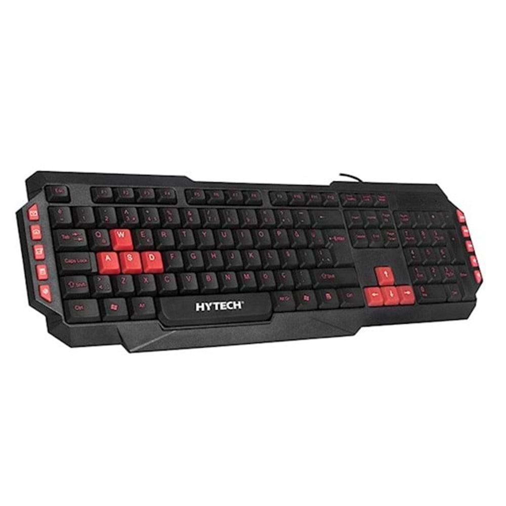 HYTECH HYK-46 GAMYSİYAH OYUNCU KLAVYESİ