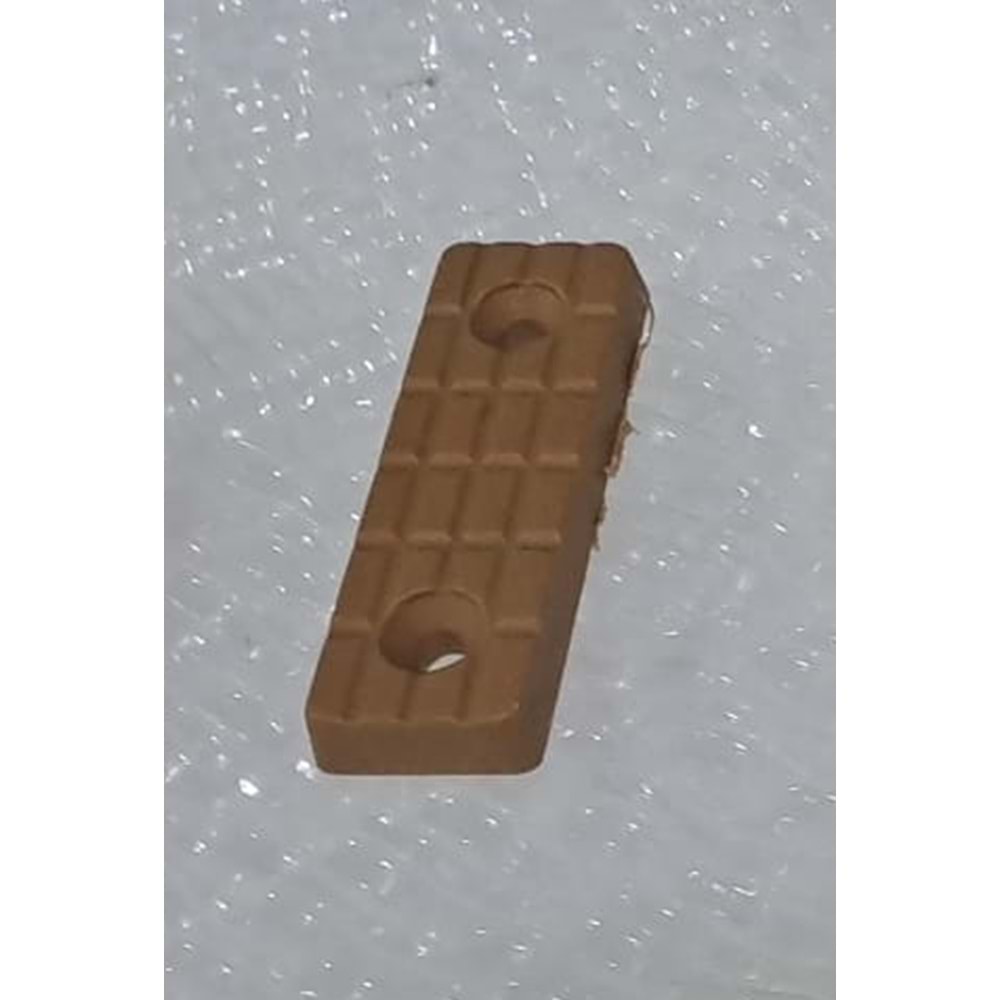 BAZA PABUCU - BAZA AYAĞI - KAYIN ( 18mm x 53mm x 6 mm ) ( 1 ADET FİYATIDIR )