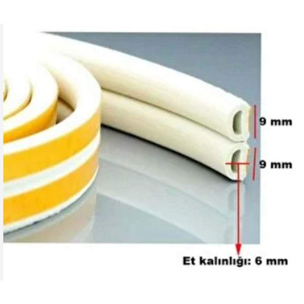 YAPIŞKANLI KAPI FİTİLİ ( 1 METRE FİYATIDIR )