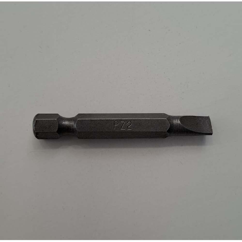 REAL ÖZS BİTS DÜZ UÇ PZ2 x 50mm - MATKAP VİDA SIKMA UCU - DÜZ UÇ