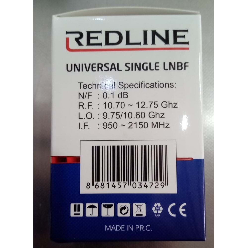 REDLINE UNİVERSAL TEKLİ LNBF WL-1