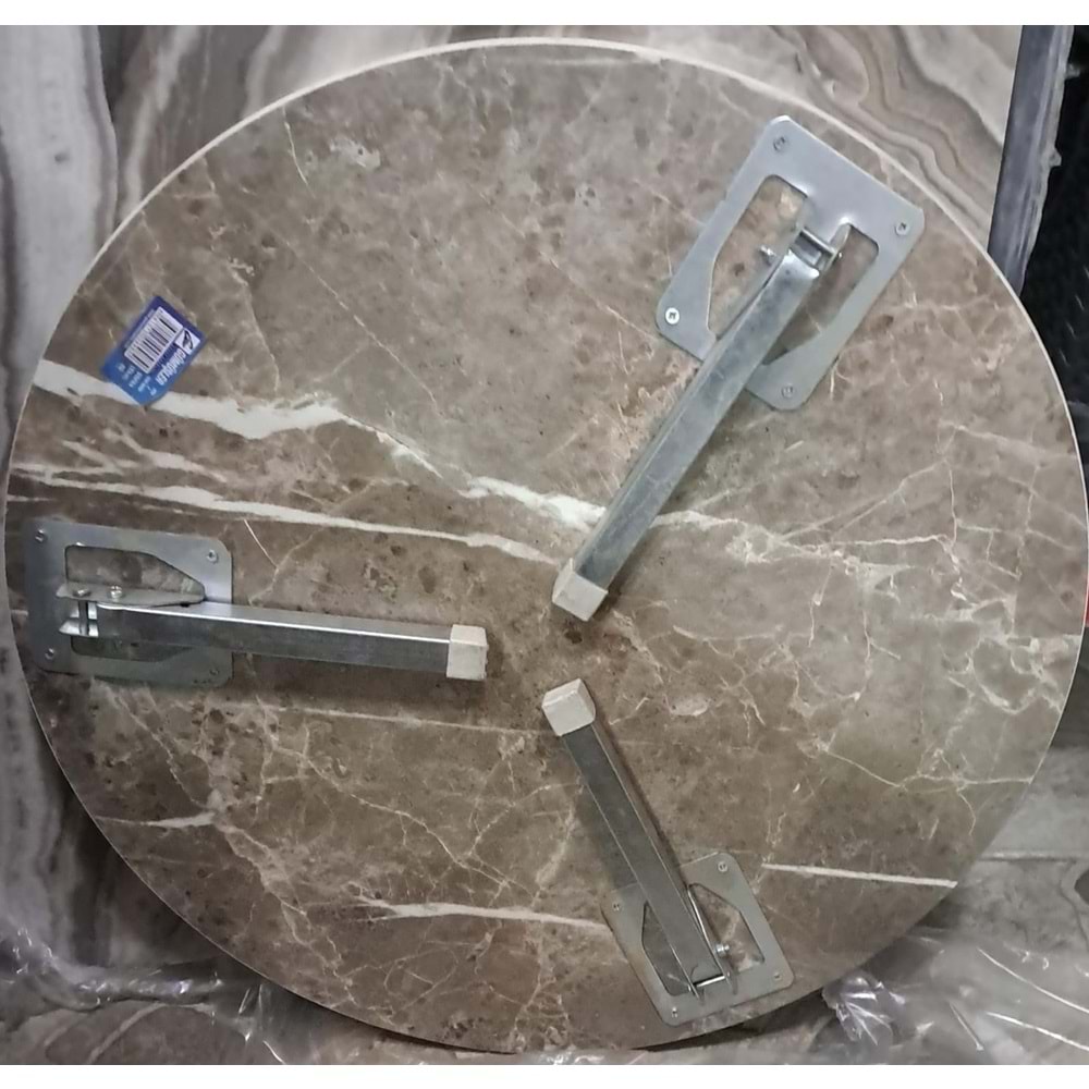 GÜMÜŞLER 60 cm METAL AYAKLI SOFRA