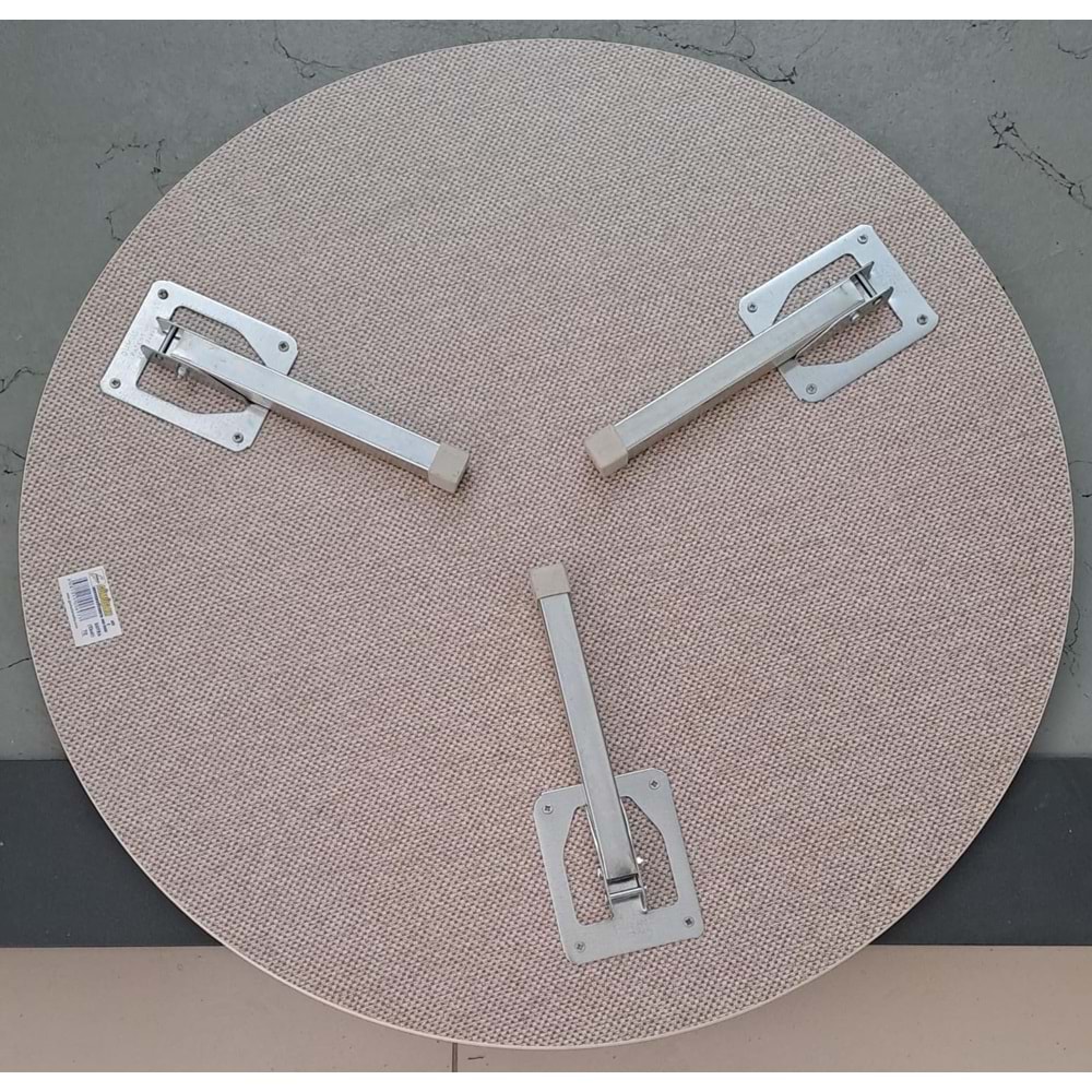 GÜMÜŞLER 70 cm METAL AYAKLI SOFRA