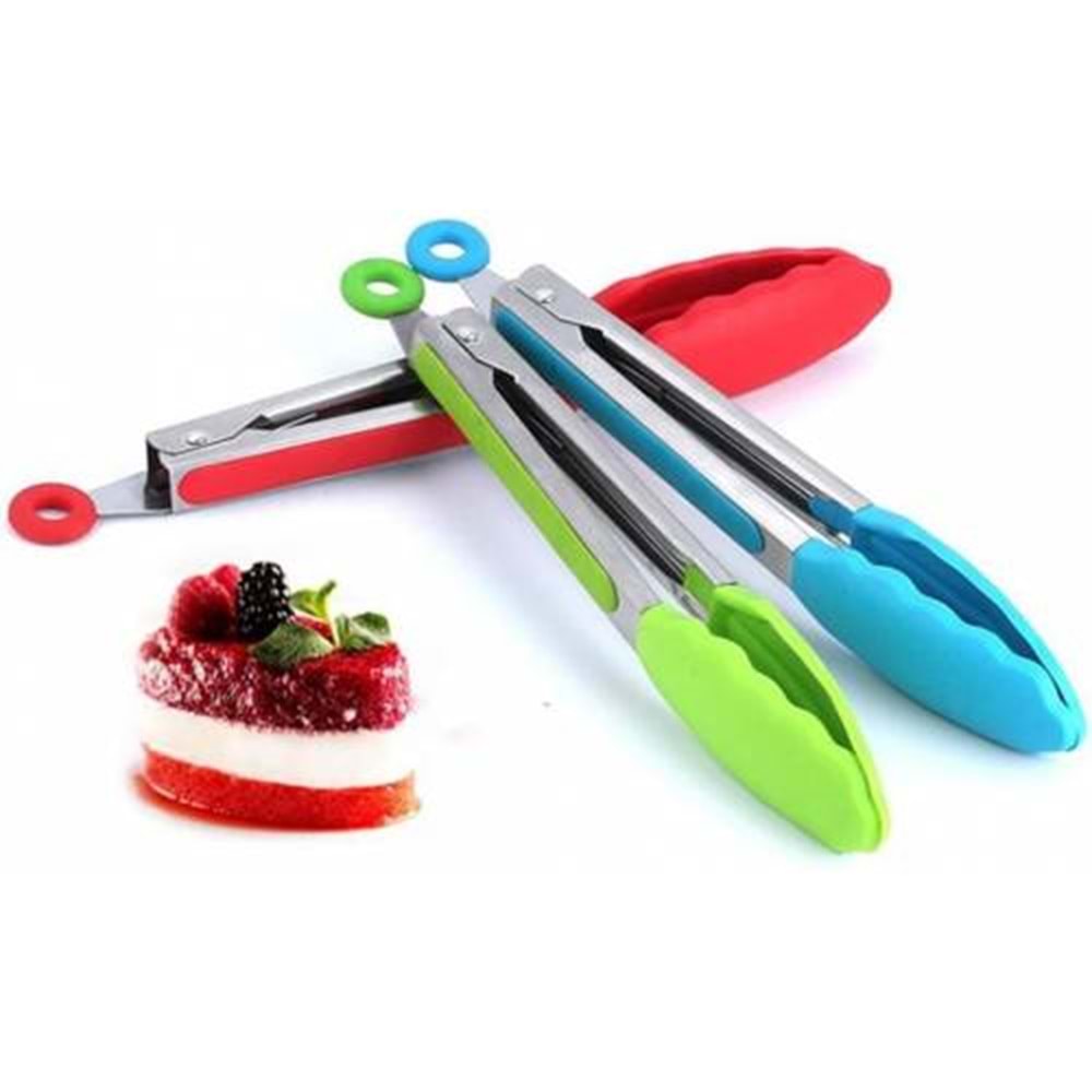 LEVA METAL SAPLI SİLİKON MAŞA LV-30114 ( 1 ADET FİYATIDIR )