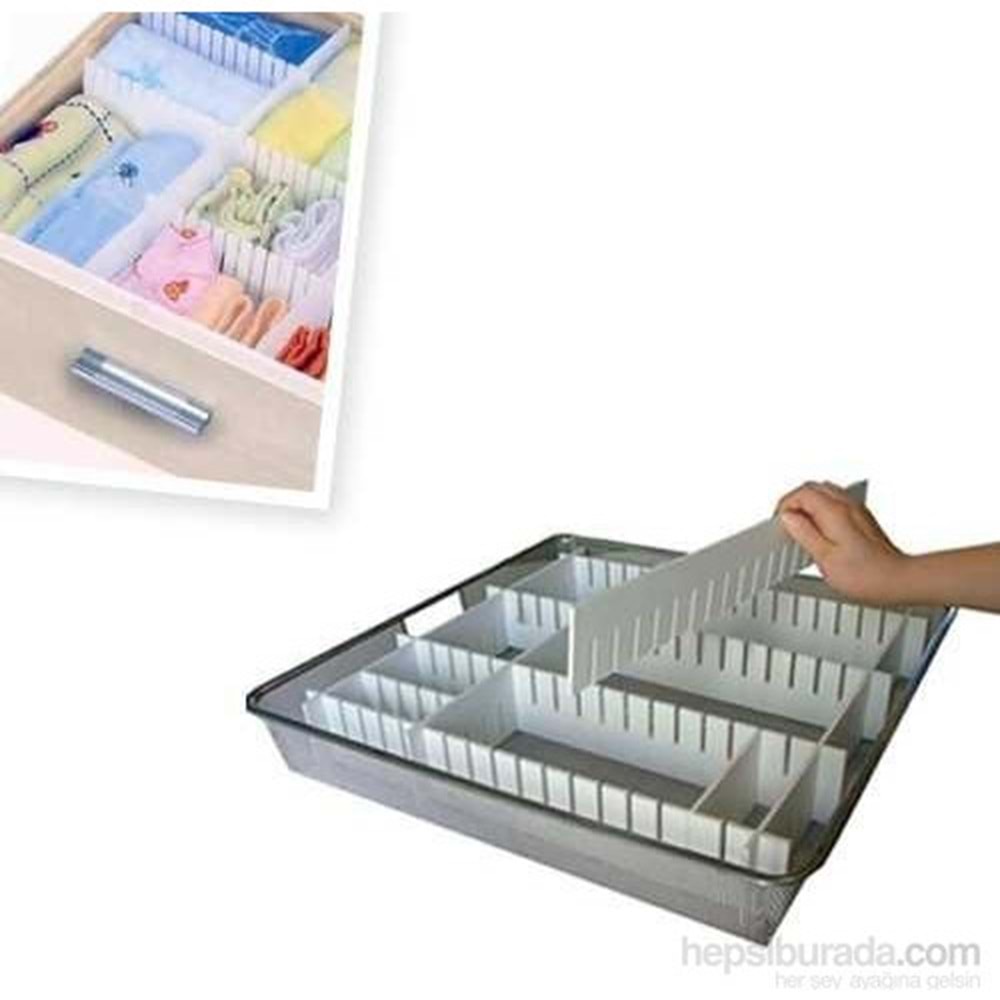 QLUX AYARLANABİLİR PRATİK ÇEKMECE BÖLMELERİ