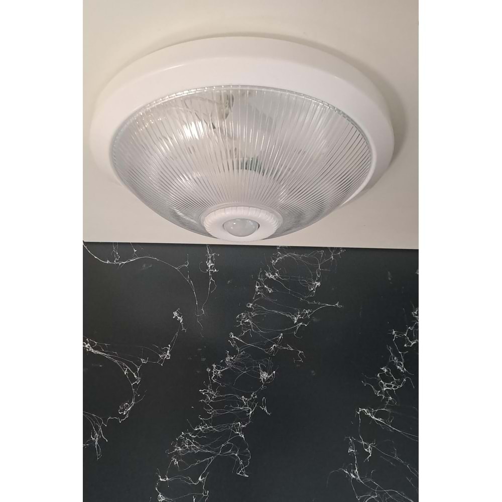 LAMPİST PLASTİK CAMLI TAVAN SENSÖRÜ 2XE27