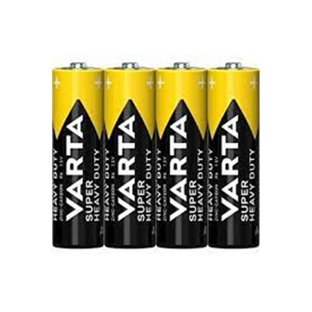 VARTA SUPER HEAVY DUTY AA 1,5V - KALEM PİL 4 LÜ PAKET