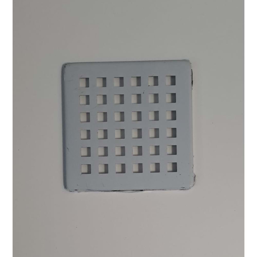 KROM YER SİFONU SÜZGECİ / KROM YER SİFONU KAPAĞI KARE 9,5 cmX9,5 cm