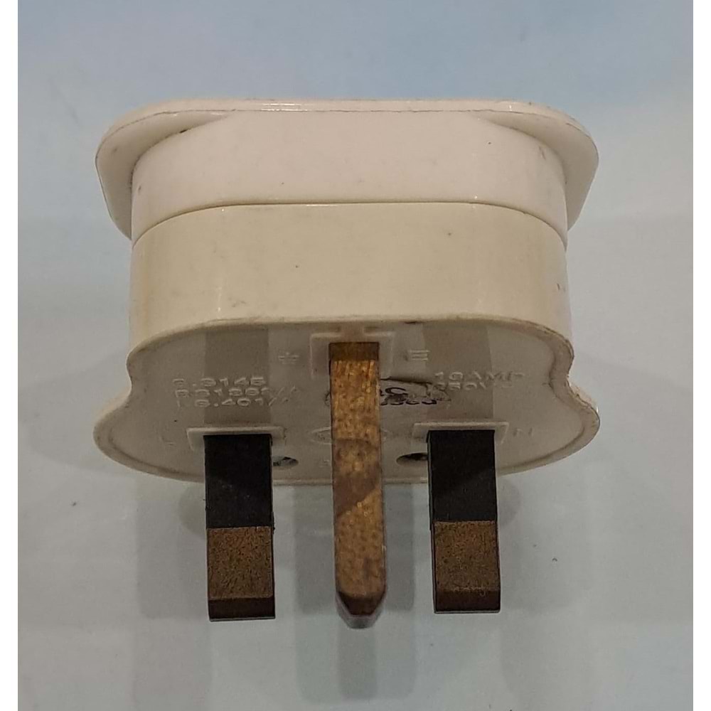 KABLO UCUNA MONTE İNGİLİZ FİŞ - S.S145 - 13AMP - 250V - ( FITTED WITH 13 A FUSE )
