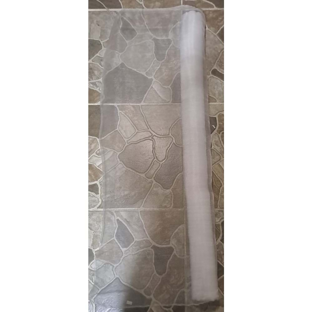 PLASTİK SİNEKLİK TELİ 120 cm LİK BEYAZ ( 1 METRE FİYATIDIR )