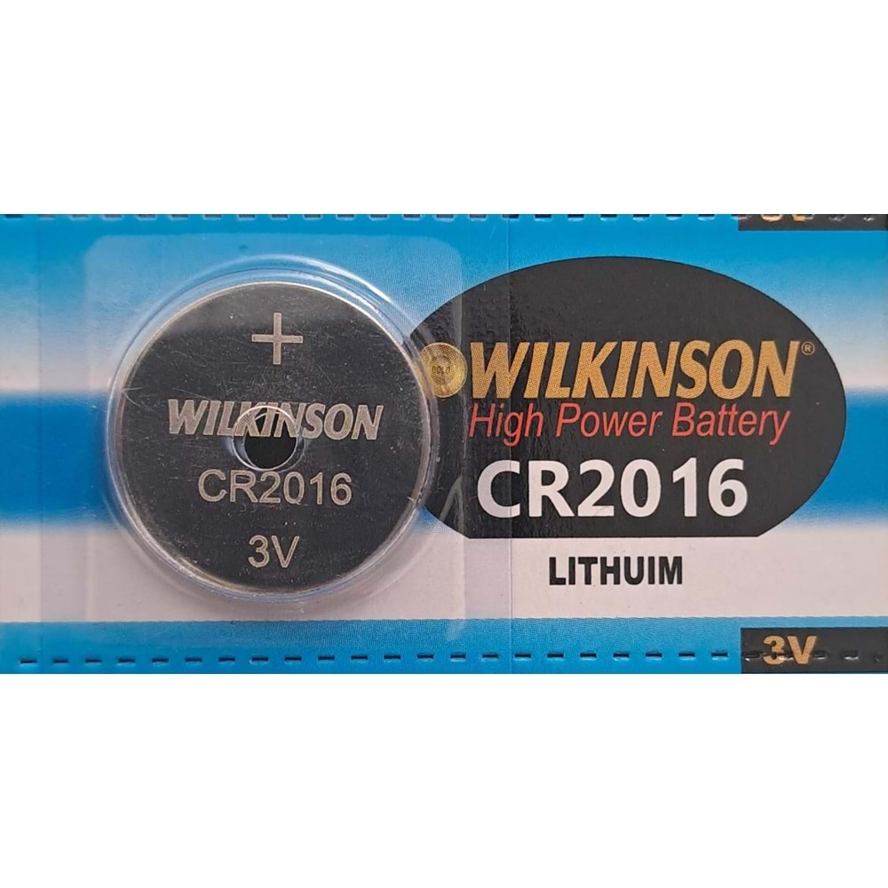 WİLKİNSON CR2016 3V Pil