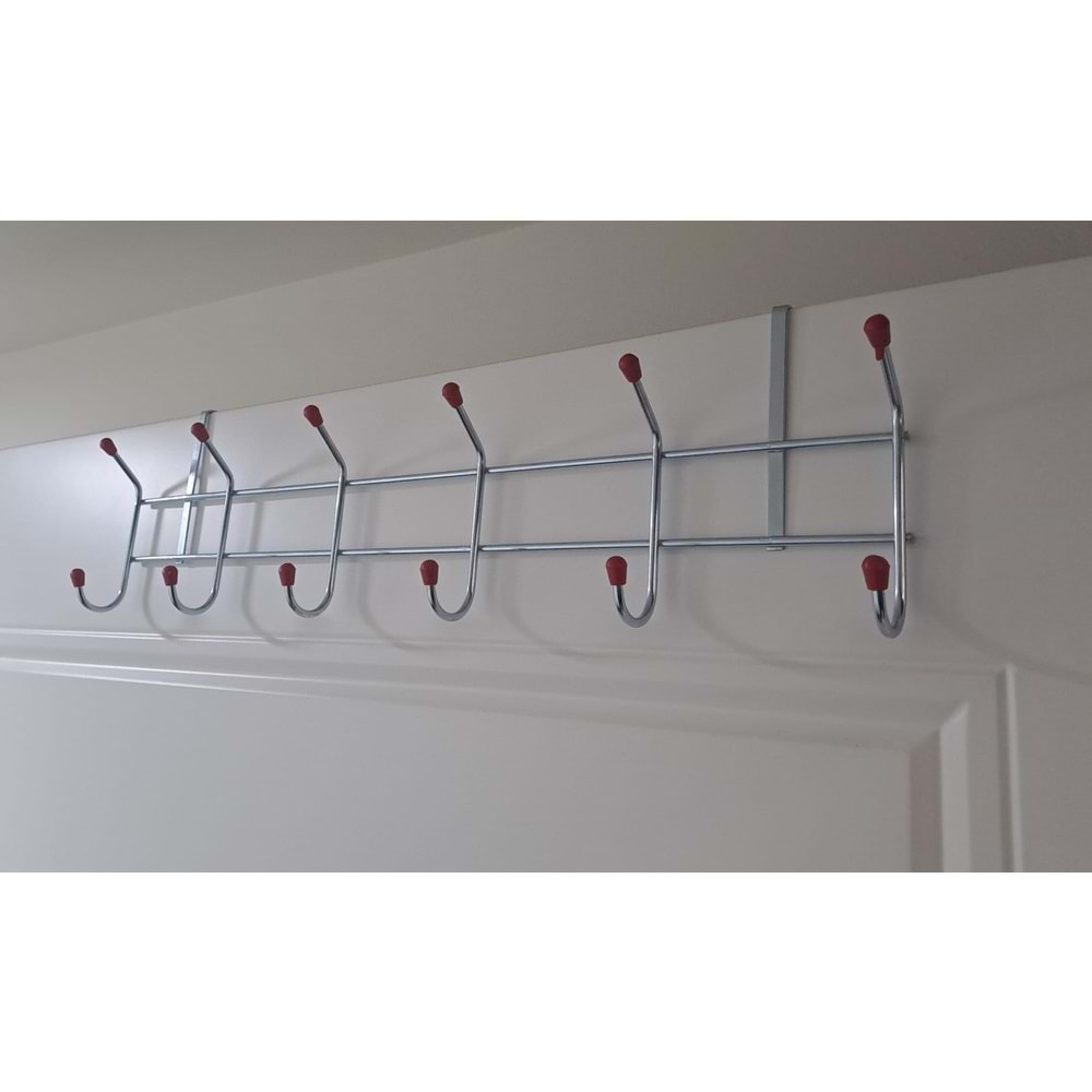 6 LI LÜX KAPI ARKASI ASKI GALVANİZLİ ( AMERİKAN KAPILAR İÇİN )