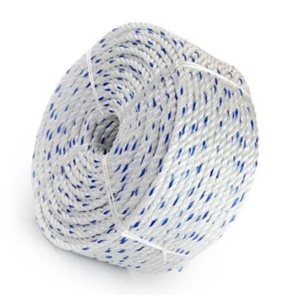 MAKARADA PLASTİK ÖRME İP & HALAT ( NAYLON HALAT ) 20-22mm ( 1 KİLOGRAM FİYATIDIR )